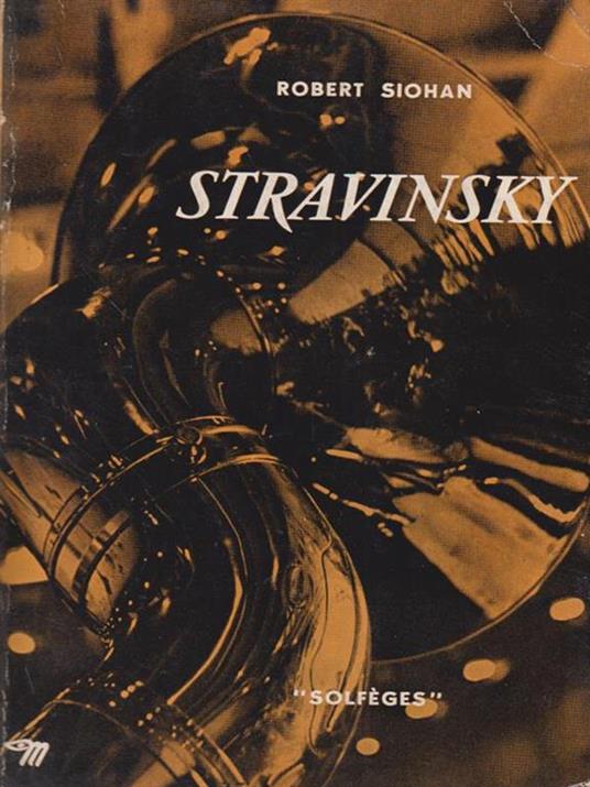 Stravinsky - Robert Siohan - copertina