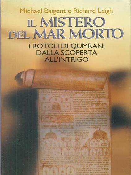 Il  mistero del Mar Morto - Michael Baigent - copertina