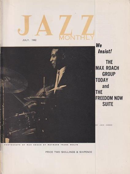   Jazz monthly - july 1962 - copertina