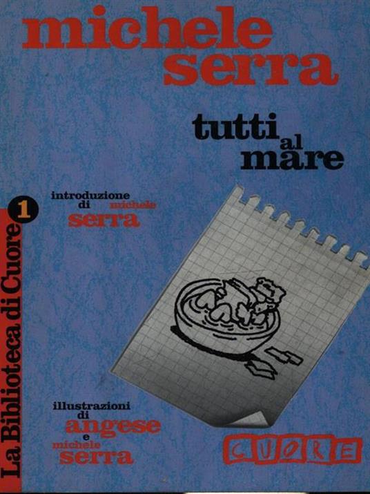   Tutti al mare - Michele Serra - copertina