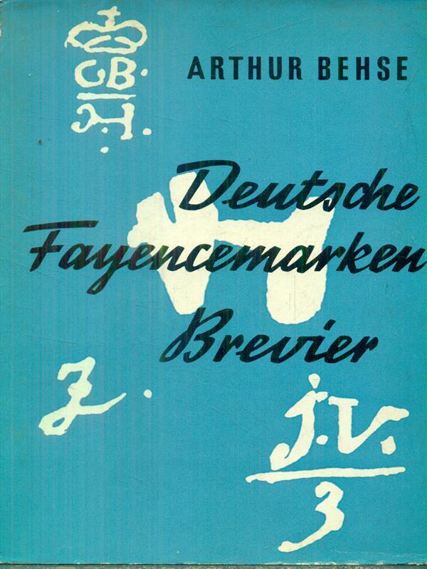 Deutsche Fayencemarken-Brevier