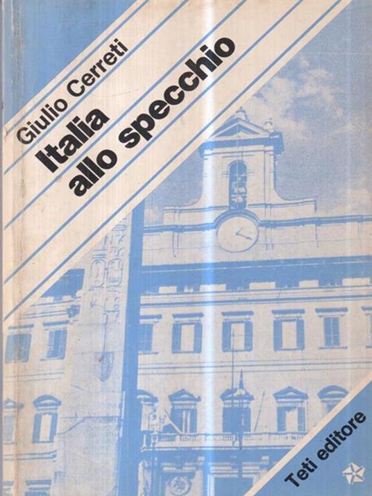 Italia allo specchio - Giulio Cerreti - copertina