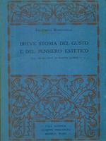   Breve storia del gusto e del pensiero estetico