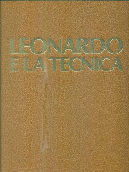   Leonardo e la tecnica - copertina