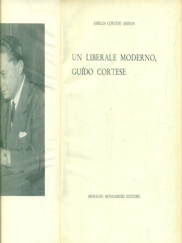 Un liberale moderno Guido Cortese
