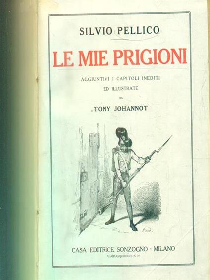Le mie prigioni - Silvio Pellico - copertina