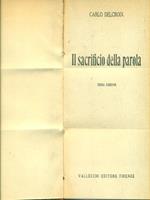 Il sacrificio della parola