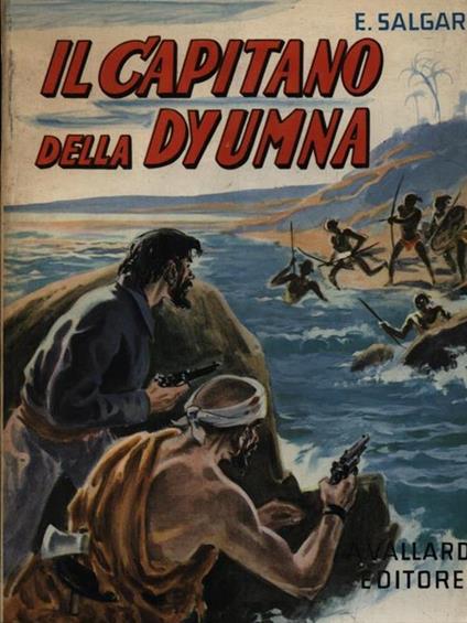 Il capitano della Dyumna - Emilio Salgari - copertina