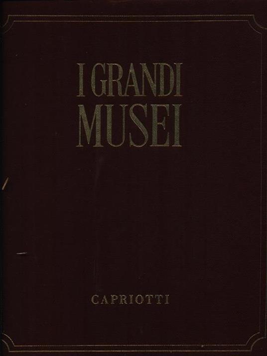 I grandi musei vol. 1 - copertina