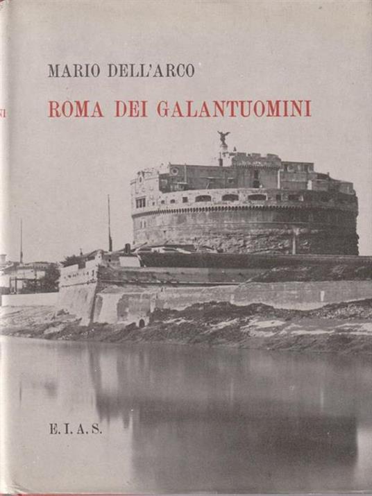 Roma dei galantuomini - Mario Dell'Arco - copertina