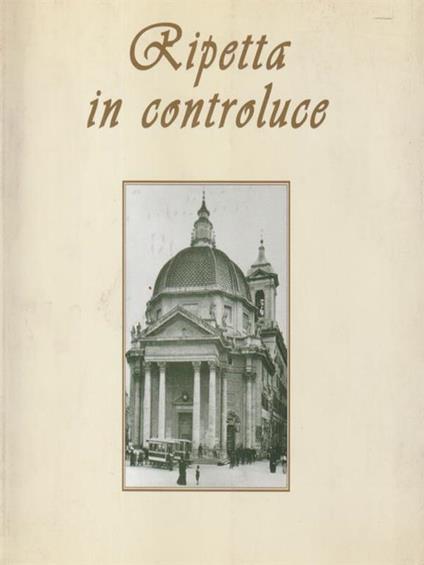 Ripetta in controluce - copertina