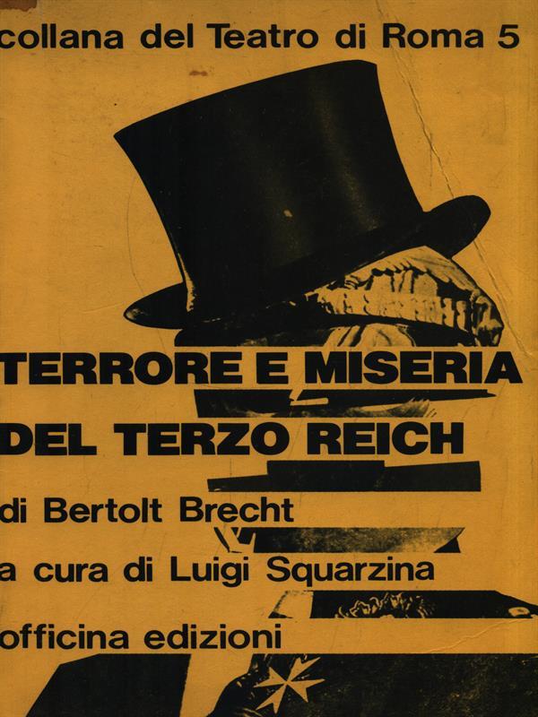   Terrore e miseria del terzo reich