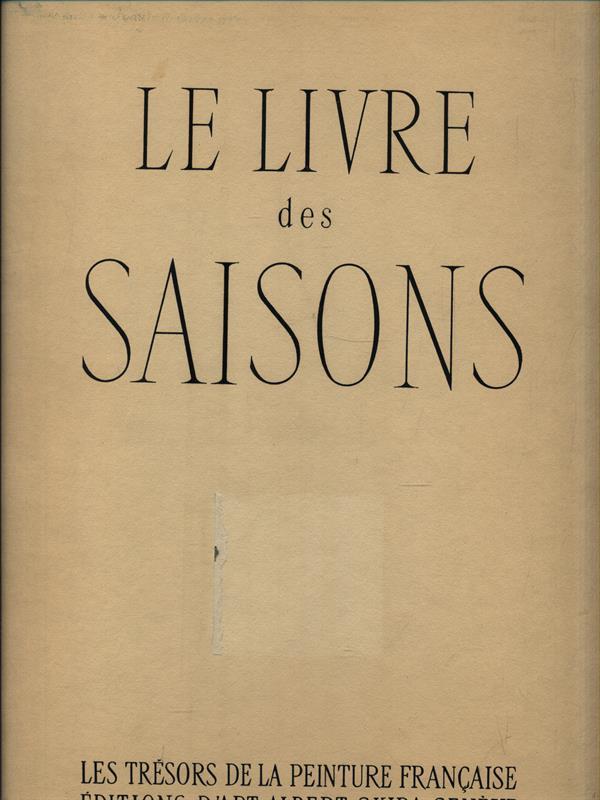 Les livre des Saisons