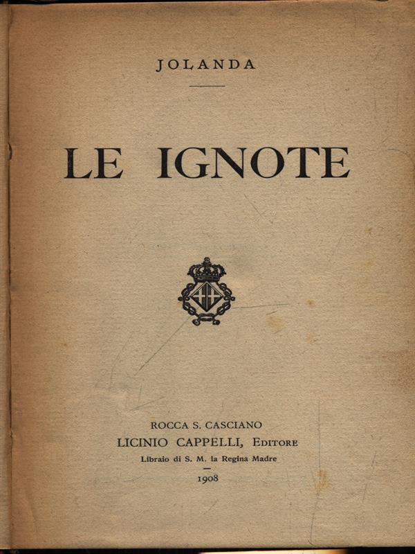 Le ignote