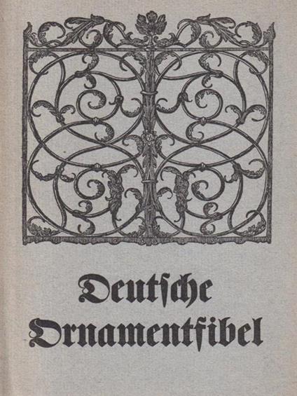   Deutsche ornamentalfibe - copertina