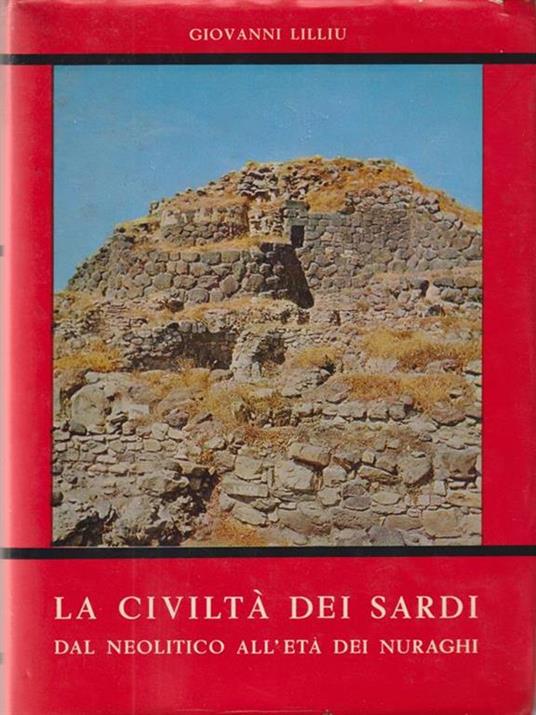 La civiltà dei sardi - Giovanni Lilliu - copertina