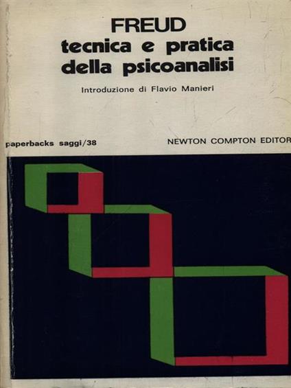   Tecnica e pratica della psicoanalisi - Sigmund Freud - copertina