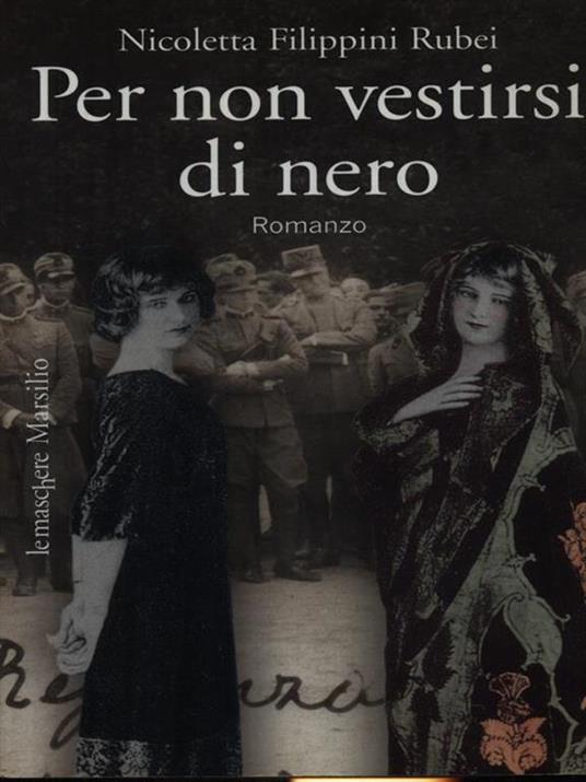 Per non vestirsi di nero - Nicoletta Filippini Rubei - copertina