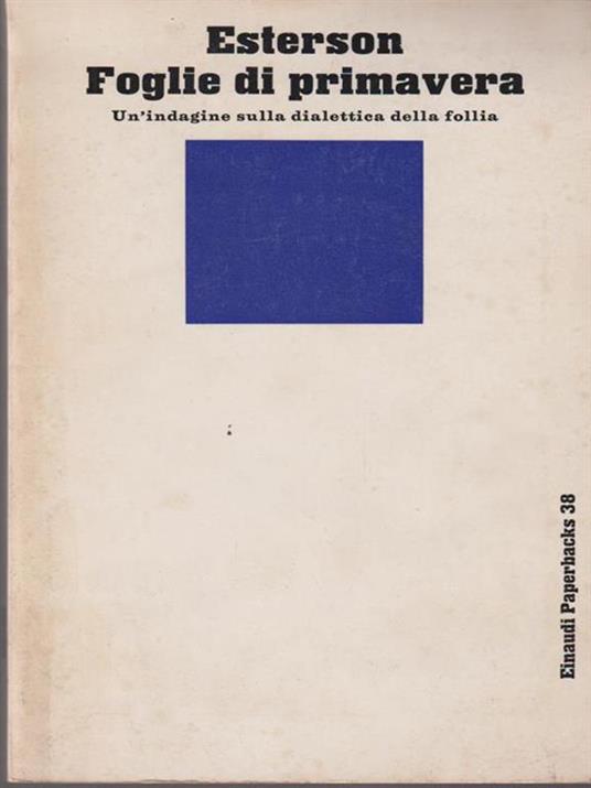   Foglie di primavera - Esterson - copertina