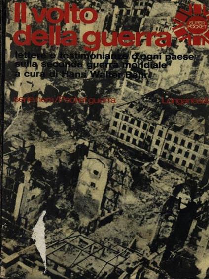 Il volto della guerra - Hans Walter Bahr - copertina
