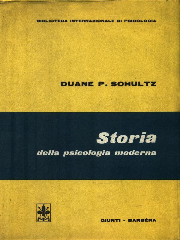 Storia della psicologia moderna