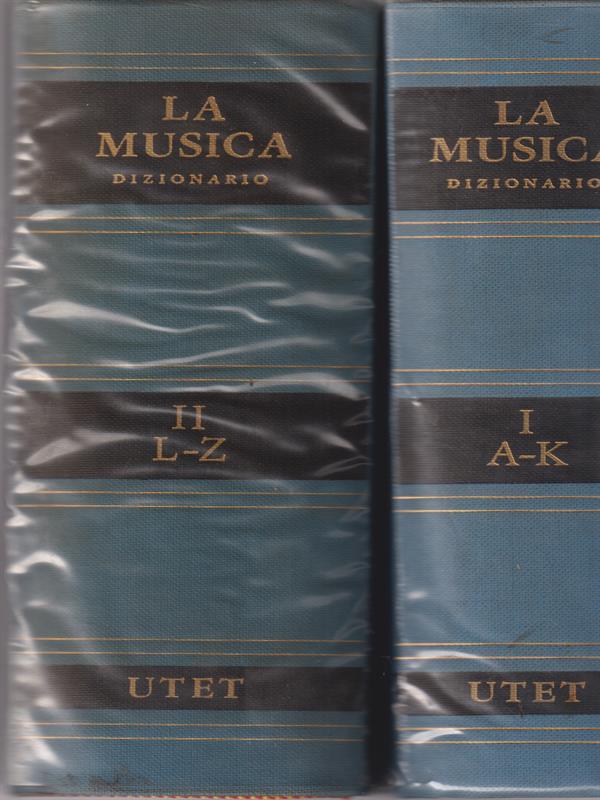 La musica Dizionario 2 vv