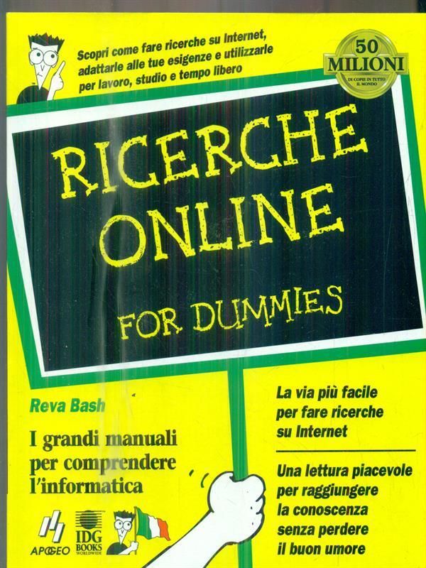 Ricerche online per dummies