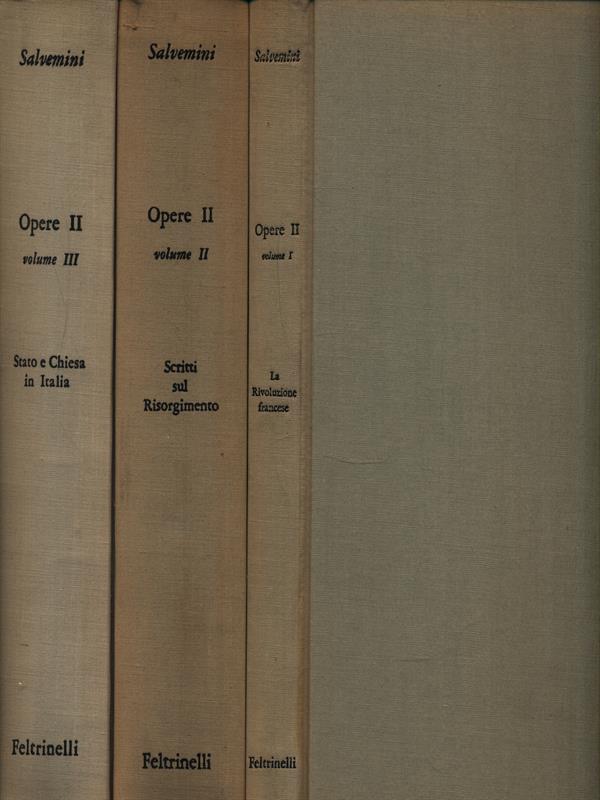 Opere II - Volume I-II-III