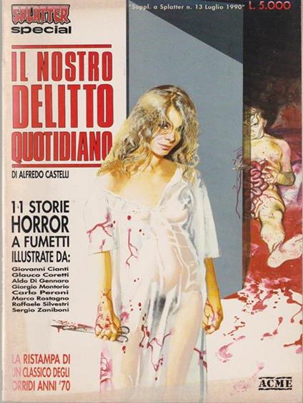 Il nostro delitto quotidiano - Alfredo Castelli - copertina
