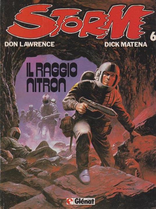   Storm 6 Il raggio Nitron - Don Lawrence - copertina