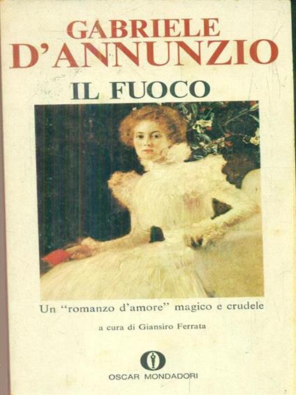 Il fuoco - Gabriele D'Annunzio - copertina