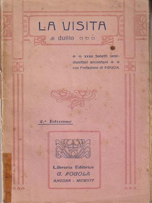 La visita - Duilio - copertina