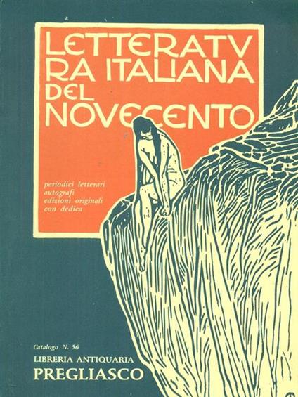   Letteratura italiana del Novecento Catalogo n 56 - copertina