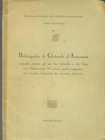   Bibliografia di Gabriele d'Annunzio
