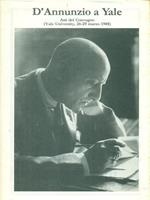   D'annunzio a Yale
