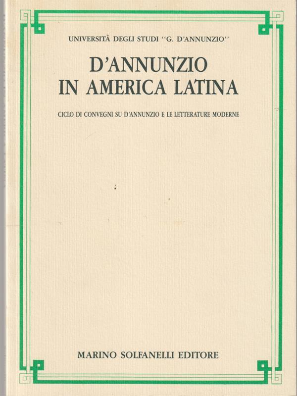   D'Annunzio in America Latina