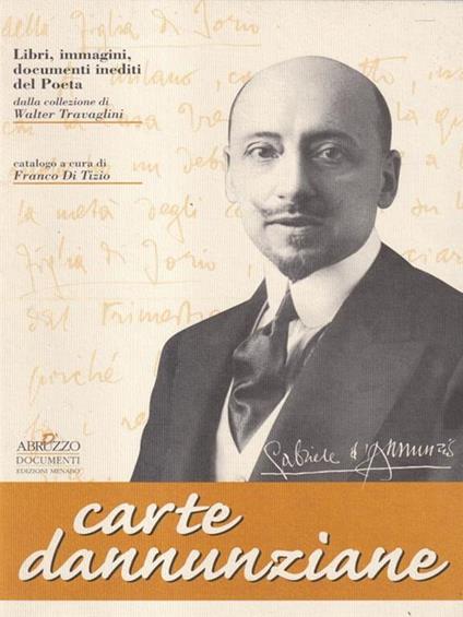 Carte dannunziane - Franco Di Tizio - copertina