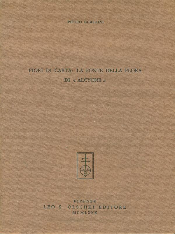Fiori di carta La fonte della flora