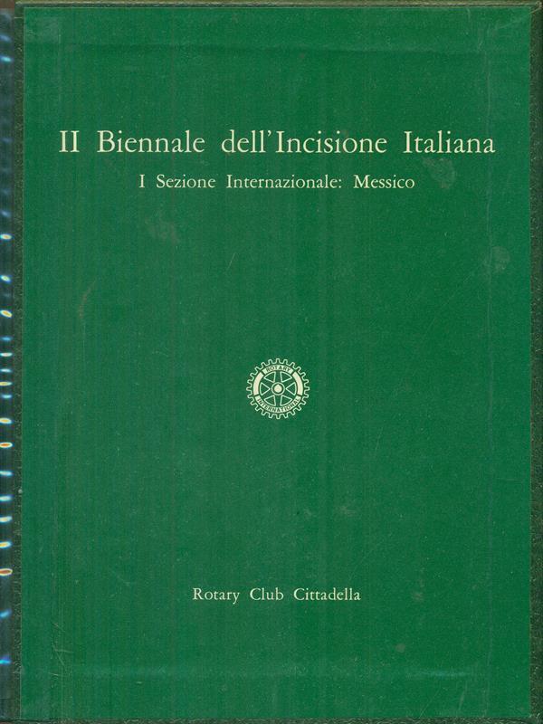 II biennale dell'incisione italiana I sezione internazionale: Messico