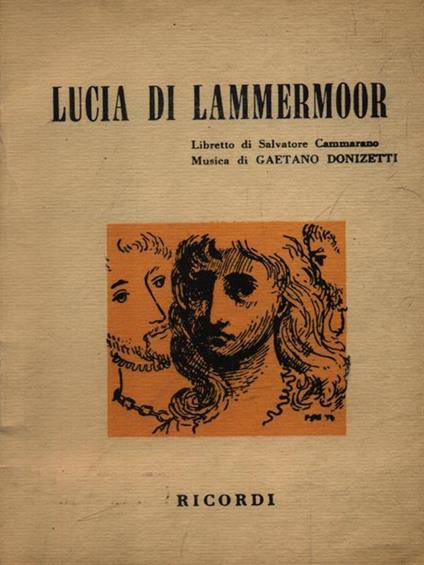 Lucia di Lammermoor - Gaetano Donizetti - copertina
