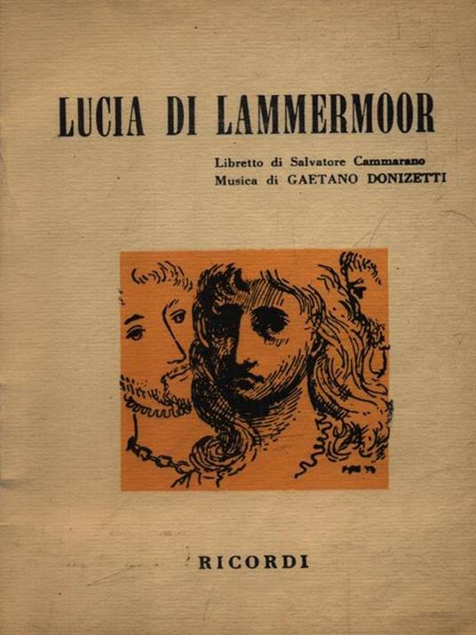 Lucia di Lammermoor - Gaetano Donizetti - copertina