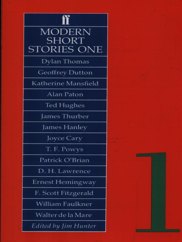Modern short stories one