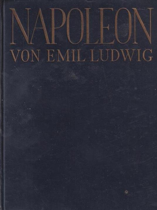 Napoleon - Emil Ludwig - copertina