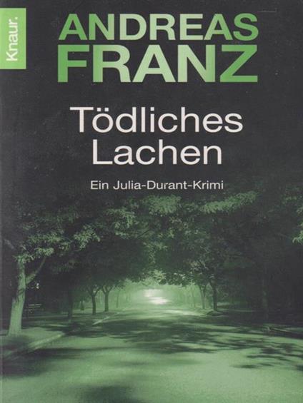 Todliches Lachen - Andreas Franz - copertina