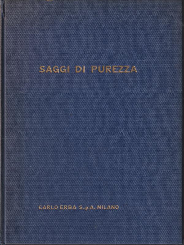 Saggi di purezza