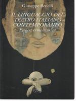 Il linguaggio nel teatro italiano contemporaneo