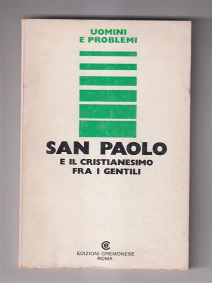 San Paolo e il cristianesimo fra i gentili - copertina