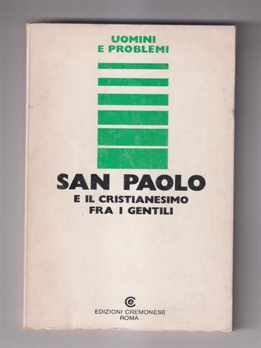 San Paolo e il cristianesimo fra i gentili - copertina