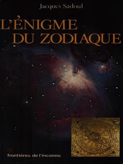 L' enigme du zodiaque - Jacques Sadoul - copertina