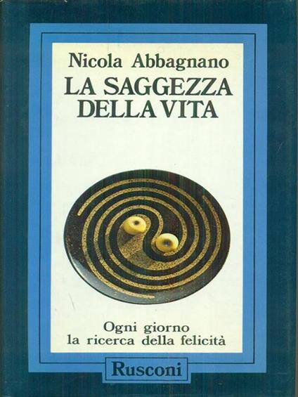 La saggezza della vita - Nicola Abbagnano - copertina